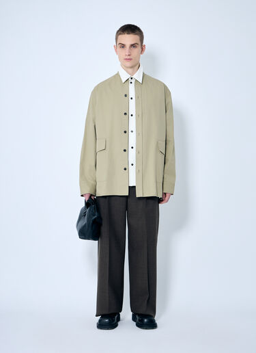 Bottega Veneta Light-Cotton Twill Shirt White bov0159008