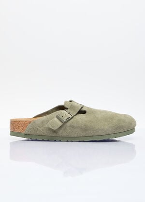 Birkenstock Boston 穆勒鞋 绿色 brk0362015
