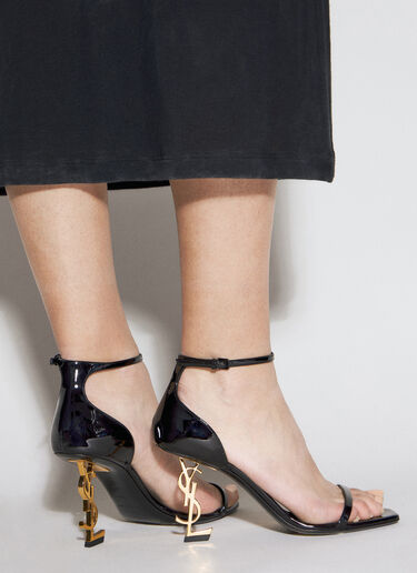 Saint Laurent Opyum 高跟凉鞋 黑色 sla0255040