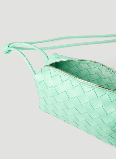 Bottega Veneta Loop Intrecciato Mini Shoulder Bag Green bov0247163