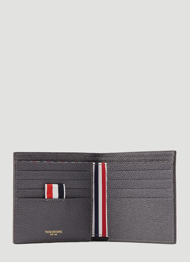 4-Bar Bi-Fold Wallet Thom Browne 4-Bar Bi-Fold Wallet Grey thb0143030