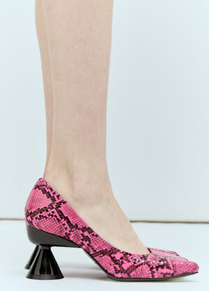 Ganni Diablo Heels Navy gan0258054