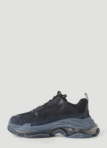 Balenciaga Triple S Clear Sole Sneakers Black bal0147017