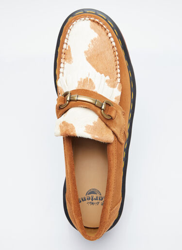 Dr. Martens 아드리안 스내플 헤어리 스웨이드 로퍼 베이지 drm0354014