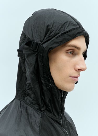 Stone Island 连帽防风夹克  黑色 sto0156033