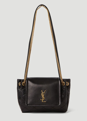 Saint Laurent Mini Nolita Shoulder Bag Black sla0249217