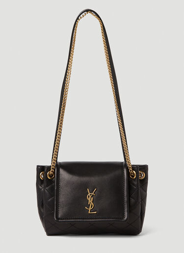 Saint Laurent Mini Nolita Shoulder Bag Black sla0249217