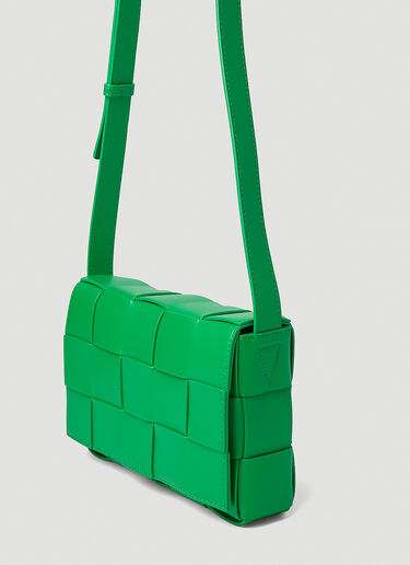 Cassette Crossbody Bag Bottega Veneta Cassette Crossbody Bag Green bov0151067