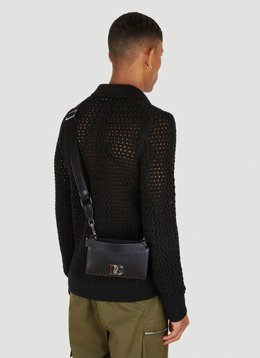 Dolce & Gabbana Convertible Mini Crossbody Bag Black dol0148024