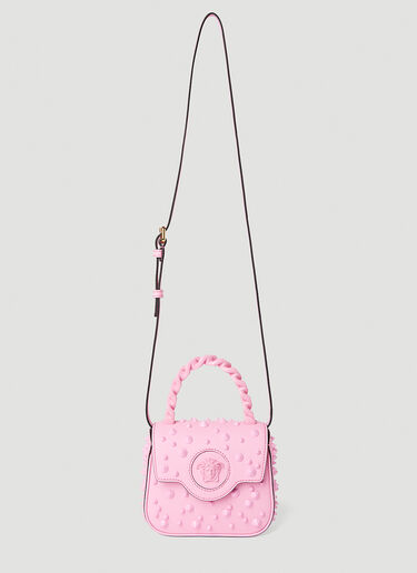 Versace La Medusa Spike Mini Shoulder Bag Pink vrs0251034