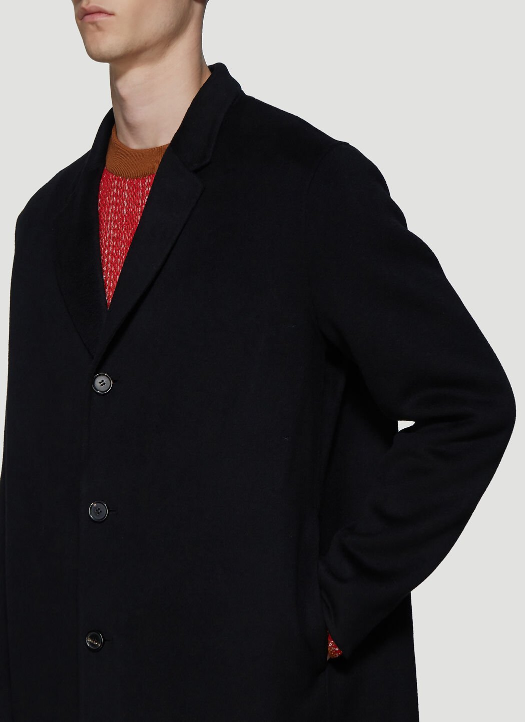 Acne chad top coat