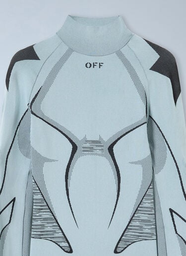 Off-White Seamless Race Top Blue ofw0262101