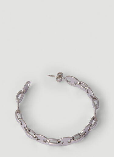 Eight Nano Hoop Earrings Rabanne Eight Nano Hoop Earrings Silver pac0252046