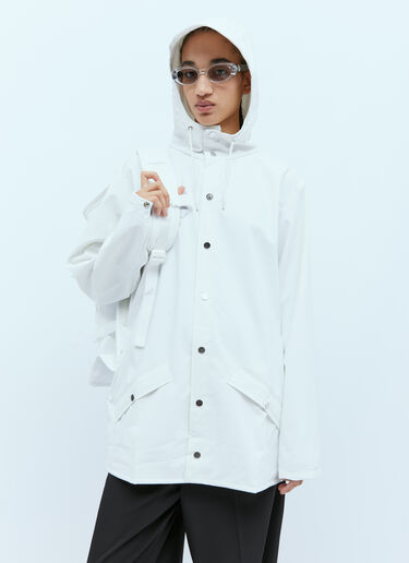 Rains Waterproof Jacket White rai0354003