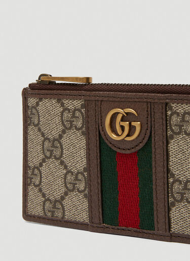 Gucci GG Supreme 卡包 棕 guc0150244