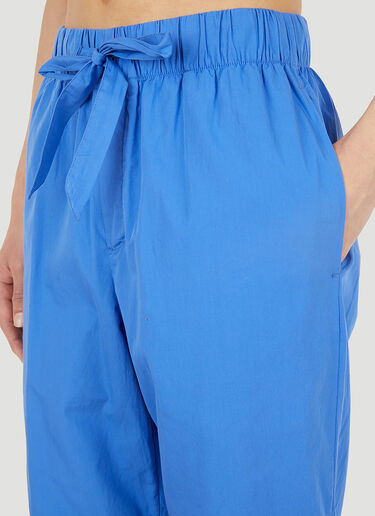 Tekla Drawstring Pyjama Pants Blue tek0351021