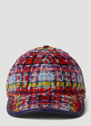 Tweed Baseball Cap Gucci Tweed Baseball Cap Red guc0251146