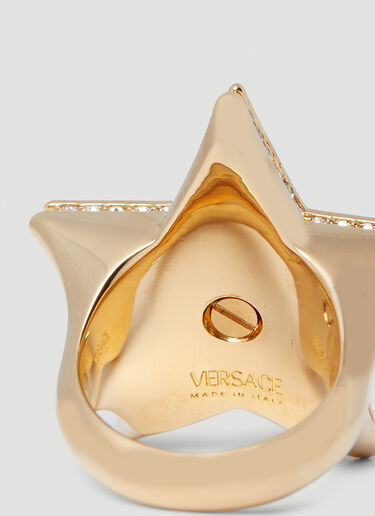 Versace 스타 메두사 링 골드 vrs0252033