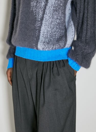 Kiko Kostadinov 마리안 니트 스웨터 블루 kko0154012