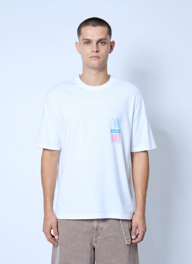 Logo Motif T-Shirt ACMH x Love International Logo Motif T-Shirt White acl0162003