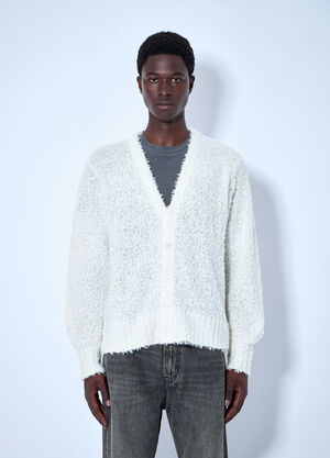 Stüssy Textured Cardigan White sts0164034