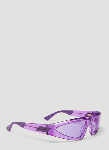 Bottega Veneta Acetate Sunglasses Purple bov0244043