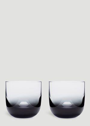 Tom Dixon Set of Two Tank Whiskey Glasses White wps0644104