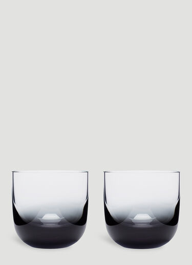 Set of Two Tank Whiskey Glasses Tom Dixon Set of Two Tank Whiskey Glasses White wps0644104