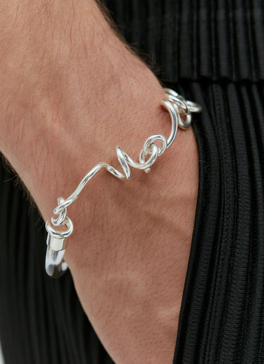 Milko Boyarov Worm Chain Bracelet Silver mkb0354007