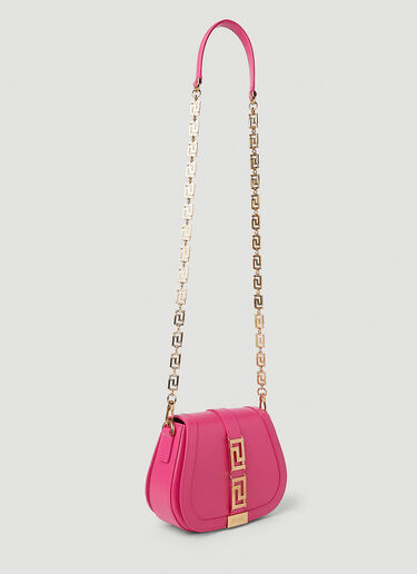 Versace Greca Goddess 小号单肩包 粉色 vrs0251045