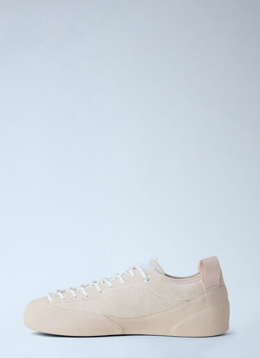 Village PM Suede Panel Sneakers Cream vpm0164001