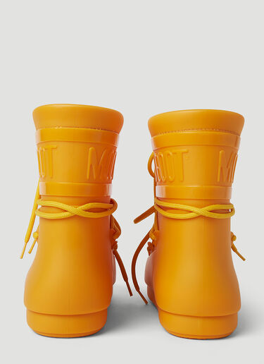 Moon Boot Icon Low Rubber Rain Boots Yellow mnb0250019