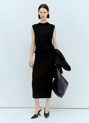Bottega Veneta 라지 홉 숄더백 블루 bov0255066