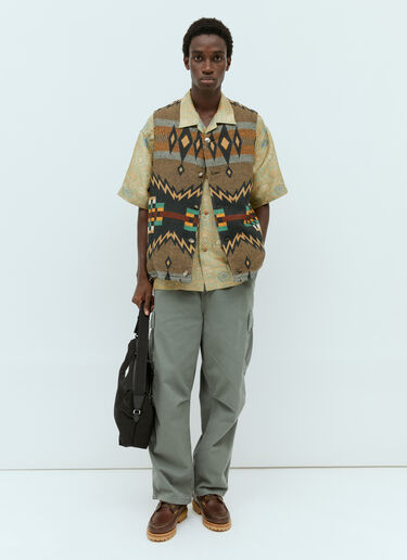 Reversible Kora Down Vest Visvim Reversible Kora Down Vest Multicolour vis0154008