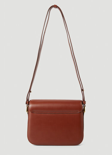 A.P.C. Grace Small Shoulder Bag Brown apc0248026