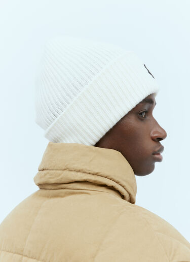 Moncler x Palm Angels ウールビーニーハット  ホワイト mpa0355004