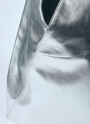 Classic Medium Japanese Handbag MM6 Maison Margiela Classic Medium Japanese Handbag Silver mmm0260006