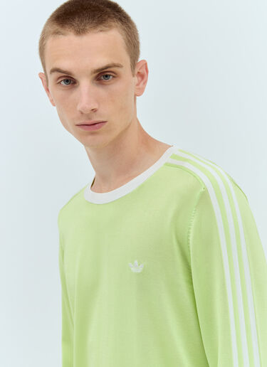 adidas by Wales Bonner Long Sleeve Knit T-Shirt Green awb0357011