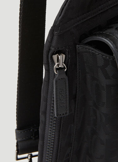 Versace 单肩斜挎包 黑色 ver0153046