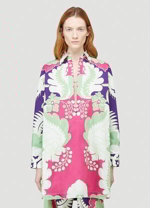 Valentino Printed Shirt Purple val0243009