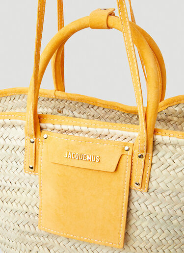 Jacquemus Le Panier Soleil Tote Bag Orange jac0248061
