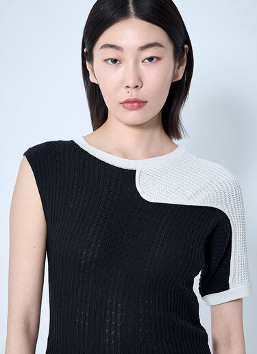 Kiko Kostadinov Nomas Knit Top Black kko0260009