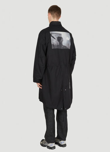 Hooded Parka Coat UNDERCOVER Hooded Parka Coat Black und0150003