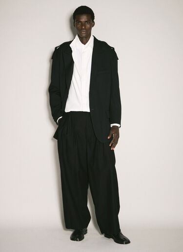 Balloon Twill Pants Yohji Yamamoto Balloon Twill Pants Black yoy0158001