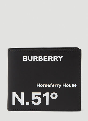 Burberry Coordinates Print Wallet Black bur0151099