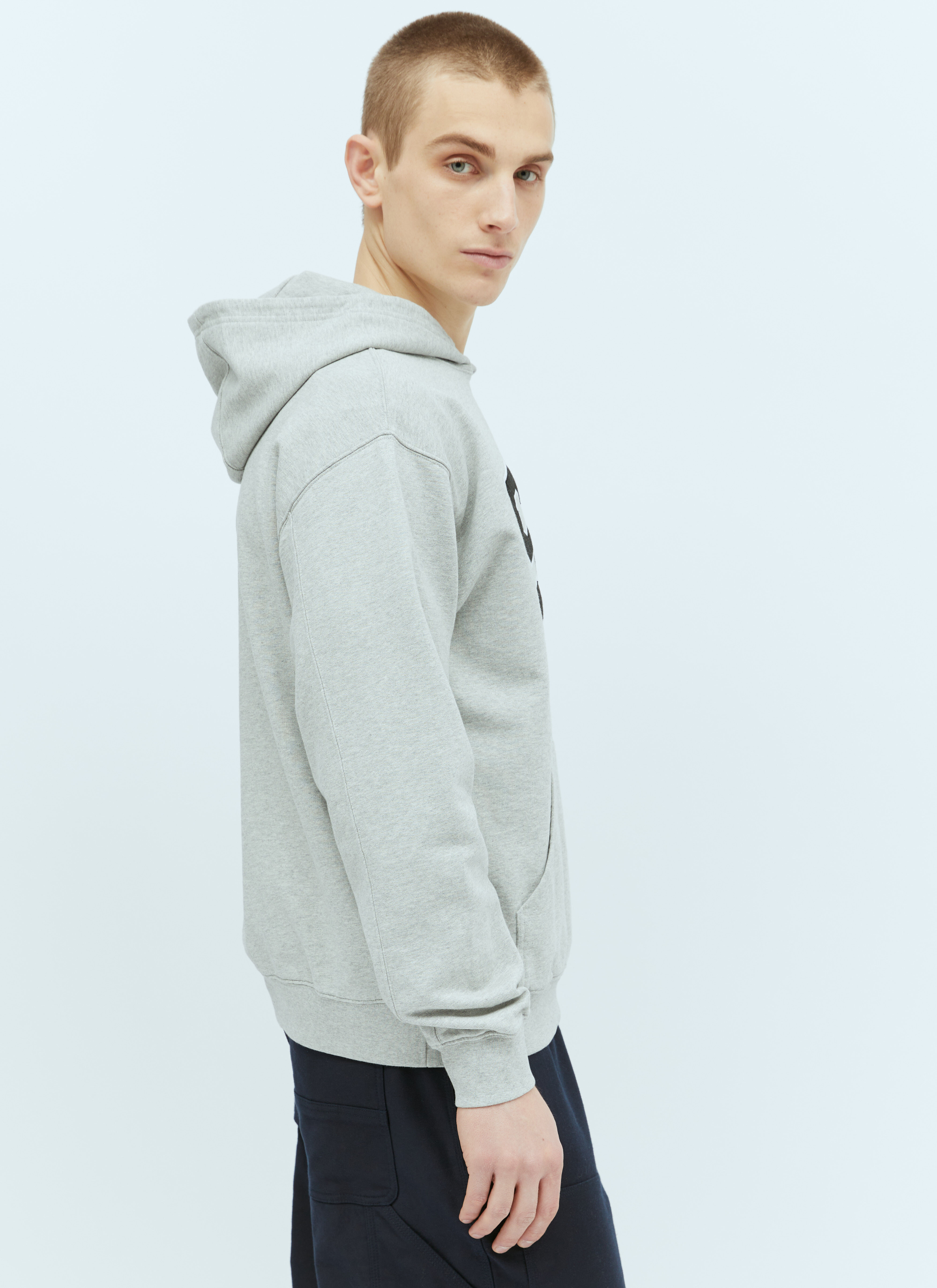 Carne Bollente Men's' Sex Hooded Sweatshirt in Grey | LN-CC®