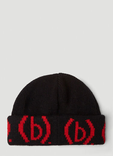 Bstroy Knit (B).eanie Hat Black bst0350020