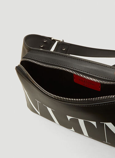 Valentino VLTN Leather Belt Bag Black val0143034