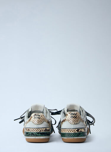Miu Miu Gymnasium Sneakers Green miu0164040