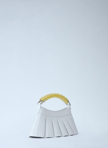 Runway H Lenglen Leather Bag Lacoste Runway H Lenglen Leather Bag White lac0364003